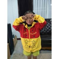 ราคา ♥️♥️ เสื้อกันหนาวหัวการ์ตูนเด็ก & เสื้อกันหนาวหัวการ์ตูนผู้ใหญ่ งานปัก ผ้าสำลี หนา นุ่มมากกกกก ลายหมีพูห์ (3500301200)