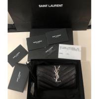 ราคา ysl wallet black shw (5152578150)