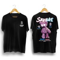 ราคา เสื้อยืดผู้ชาย/เสื้อยืด SAVAGE BEAR/distro (51403941945)