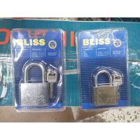 ราคา กุญแจ สเตนเลส Bliss 50 มม. คอสั้น สีเงิน และ กุญแจ Bliss 40 มม. คอสั้น สีทองเหลือง !!!ราคาดี!!! (5817093953)
