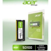 ราคา MEMORY RAM LAPTOP ACER SD100 SODIMM DDR4 8GB PC2666MHz / SDDM01-ACR (43005779570)