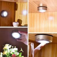 ราคา ไฟ LED ไร้สาย Stick Touch Lamp พกพาสำหรับเดินทาง เดินป่า ใช้ ติดตามติดเพดานตู้ได้ (5471154403)