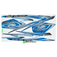 ราคา สติ๊กเกอร์ ฮอนด้า แอร์เบลด สีน้ำเงิน Honda Air Blade แต่ง 2007 รุ่น 3 (782556596)