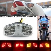 ราคา For Suzuki GSXR GSX-R 600 750 2008-2012 K8 K9 Integrated LED Rear Tail Light Turn Signal Motorcycle (48454157282)