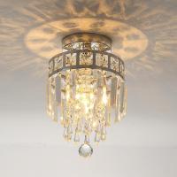 ราคา โคมไฟระย้าสีทอง โคมไฟเพดานคริสตัล โคมไฟเพดานคริสตัล E14 โมเดิร์น โคมไฟตกแต่งห้อง โคมไฟระย้าเพดานคริสตัล สไตล์เรียบง่าย (28593319228)