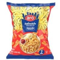 ราคา เอโร่ เฟรนช์ฟรายส์แช่แข็ง เส้นตรงเล็ก ขนาด 7 มม.แพ็ค 1 กก. (23150468565)