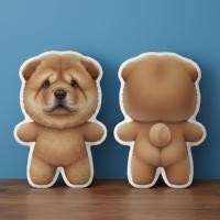 ราคา Dog หมา หมอนไดคัท พิมพ์2ด้าน หมอนสกรีนรูป DOGDOL16 Chow Chow เชาเชา ตุ๊กตาหมา ของขวัญ จับฉลาก (54305818079)