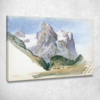 ราคา Matterhorn From Zmutt Glacier Zermatt John Singer Sargent, jss164 ภาพพิมพ์บนผ้าใบแคนวาส (27378271298)