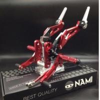 ราคา เกียร์โยงแต่ง สำหรับรถ MSX125 ,MSXSF,DEMON 125 ยี่ห้อ NAMI NO.2 สีแดง ดำ (698995691)