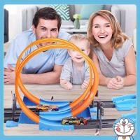ราคา 360 ํ Turn Track รางรถแข่ง Hot wheels รางรถแข่ง รถตีลังกา พร้อมรถเหล็ก 2 คัน กล่องใหญ่มาก รุ่นใหม่ล่าสุด (25776684289)