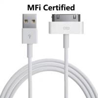 ราคา สายเคเบิลข้อมูล USB 30 พินสําหรับสายชาร์จเกียร์ ipad 2 3 4 iPhone4s (29921521426)