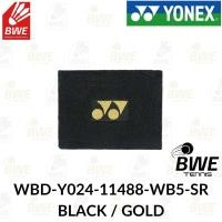 ราคา YONEX WRISTBAND WBD-Y024-11488-WB5-SR BLACK / GOLD - BADMINTON TENNIS BRACELET (26493053278)