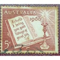 ราคา แสตมป์ออสเตรเลียเก่า สภาพใช้แล้ว หายากน่าสะสม (มือสอง) (13224275968)