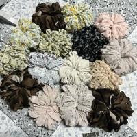 ราคา ปอมๆผ้าชีฟอง/ผ้าไหมอิตาลีสุ่มลาย ปอมๆผูกผม (22461555559)