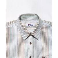 ราคา FILAเสื้อเชิ้ตแขนยาว ผ้าคอตตอน สภาพดี (25177025962)