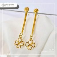 ราคา OJ GOLD ต่างหูทองแท้นน.ครึ่งสลึง 96.5% 1.9 กรัม ระย้าโคลเวอร์ ขายได้ จำนำได้ มีใบรับประกัน ต่างหูทอง (11255904875)