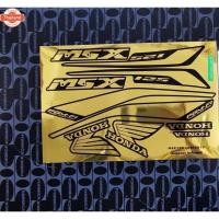 ราคา สติ๊กเกอร์ HONDA MSX 125 ลายทอง ติดได้ทุกสี year 2015 รุ่น 2 สีสวย priceถูก คุณภาพดี (26491049742)