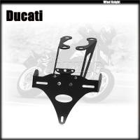ราคา สำหรับ Ducati Monster 659 797 821 1200 Supersport 939 950 รถจักรยานยนต์ผู้ถือป้ายทะเบียนหางเรียบร้อยกรอบที่มีไฟ นํา แถบตกแ (26280403790)