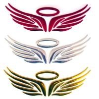 ราคา สติ๊กเกอร์ปีกนก 3D ติดโลโก้รถยนต์ (1159758086)