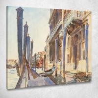 ราคา Gondola Moorings On The Grand Canal John Singer Sargent, jss94 ภาพพิมพ์บนผ้าใบแคนวาส (28578264737)