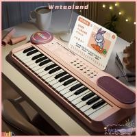 ราคา WNTEOLAND เปียโนอิเล็กทรอนิกส์สําหรับเด็ก, 37 คีย์เพลง Score เปียโนเด็ก,พร้อมไมโครโฟนเพลงร้องเพลงมัลติฟังก์ชั่นของขวัญออร์แกนอิเล็กทรอนิกส์ (43668415600)