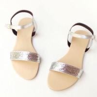 ราคา รองเท้าแตะรัดส้นกากเพชร (834735284)