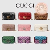 ราคา Shopee ถูกที่สุด ของแท้ 100% Brand New Gucci GG Marmont Collection Super Mini Bags - กระเป๋าสะพาย - สินค้าขายดี (13483268340)