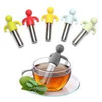 ราคา ที่กรองชาสําหรับชาหลวม น่ารัก 304 สแตนเลสตาข่ายกรองชาหลวม, Creative Tea Diffuser Steeper สําหรับถ้วยน้ําชากาน้ําชา ตาข่ายละเอียดสีเขียวกรองชา (27101869746)