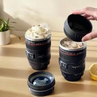 ราคา แก้วน้ำสแตนเลสรูปทรงเลนส์กล้องเก๋ๆ ไม่เหมือนใครแก้วเก็บความเย็น ทรงเลนส์กล้อง 400ml (43253330852)