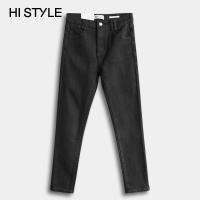 ราคา กางเกงยีนส์ขายาวเอวสูงทรงสกินนี่สําหรับผู้หญิง HI STYLE - สีดํา - FVL510907 / Seluar Jeans Skinny - สีดํา (44653268528)