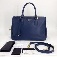 ราคา Prada Saffiano Double Zippy 33 ( Good Condi) (5367942263)