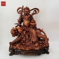 ราคา ไฉ่ซิงเอี๊ยะ ปางบู๊ เทพเจ้าแห่งโชคลาภ นั่งเสือ สูง 18 นิ้ว เทพเจ้าไฉซิงเอี๊ยะ เรซิ่นสีไม้/สีแดง แก้ชงปี 66 (7292739149)