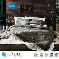 ราคา Omazz ผ้าปู 6ฟุต 1ชิ้น Omazz Tencel Jacquard รหัส Reflect 01 (22525212927)