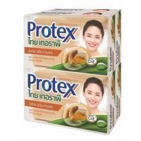 ราคา โพรเทคส์ สบู่ก้อน ไทยเทอราพี สูตรมะขาม ขมิ้น ทานาคา แพ็ค 130 กรัม แพ็ค 4 ก้อน (18602119229)