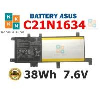 ราคา ASUS แบตเตอรี่ C21N1634 ของแท้ (สำหรับ Vivobook A542U R542U R542UR X542U X580B X580U V587U) ASUS Battery Notebook อัสซุส (17154088113)