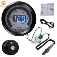 ราคา Air การใช้ Ratio Gauge 52 มม./2 นิ้ว 12V ที่แม่นยํา AFR Gauge Kit O2 เซนเซอร์ออกซิเจน Digital Car Volmeter SHOPSKC2948 (28841416862)