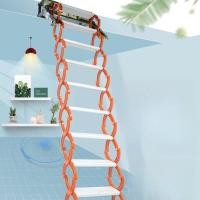 ราคา ลิฟต์ บันไดพับเก็บได้ พับได้ บันไดติดผนัง บันไดพับเก็บได้ห้องใต้หลังคา รองรับการปรับแต่ง LXGX (54606081313)