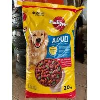 ราคา Pedigreeเพดดิกรี อาหารสุนัขสูตรโต รสเนื้อวัวและผัก 20kg (29301841113)