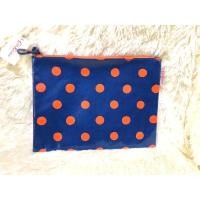 ราคา กระเป๋า Cath Kidston สีน้ำเงิน ลายจุดสีส้ม (9613322042)