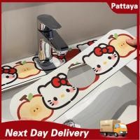 ราคา แผ่นรองระบายน้ำลาย Kitty ลายการ์ตูน แผ่นรองอ่างล้างมือไดอะตอม แผ่นรองซับน้ำสำหรับอ่างล้างจานในครัว (57052014826)