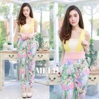 ราคา จั้มสูทขายาว สาหร่าย งานป้าย Somethings size S (1933486845)