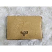 ราคา กระเป๋าใส่บัตรหนังแท้สีเหลืองvalentino garavani (22447999197)