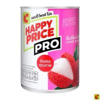 ราคา บิ๊กซี แฮปปี้ไพรซ์ โปร ลิ้นจี่กระป๋องในน้ำเชื่อม 565 ก. (40726005749)
