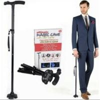 ราคา ไม้เท้าช่วยพยุง Magic Cane พร้อมไฟ LED ส่องสว่าง และ Anti Skid ฐานกันลื่น (773047016)