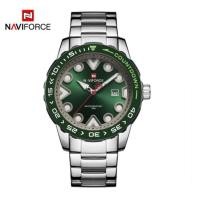 ราคา นาฬิกา naviforce แท้ รุ่น NF9178 SGN สแตนเลส สีเงินเขียว ของแท้ 100% (4712680654)