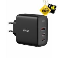 ราคา AUKEY PA-B6s Omnia 90W 3-Port Charger with GaNFast Technolog (9916594940)