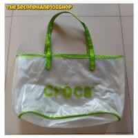 ราคา CROCS Clear Bag (*มือสอง*) (15329451957)
