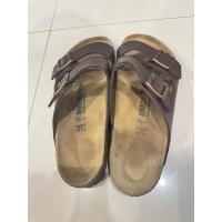 ราคา รองเท้าBirkenstockมือสองสีน้ำตาล (27766129466)