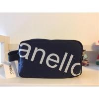ราคา กระเป๋า anello pounch​ bag ผ้า canvas ของใหม่ แท้มีป้าย สีกรม เซลล์♨️♨️ (2761234591)
