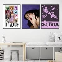 ราคา โปสเตอร์ Olivia Singer R-Rodrigo ผีเสื้อ ไม่มีกรอบ กระดาษคราฟท์ บาร์ วินเทจ งานศิลปะติดผนัง แคนวาส พิมพ์ภาพ สำหรับตกแต่งห้องนอน ห้องทำงาน (54852123058)